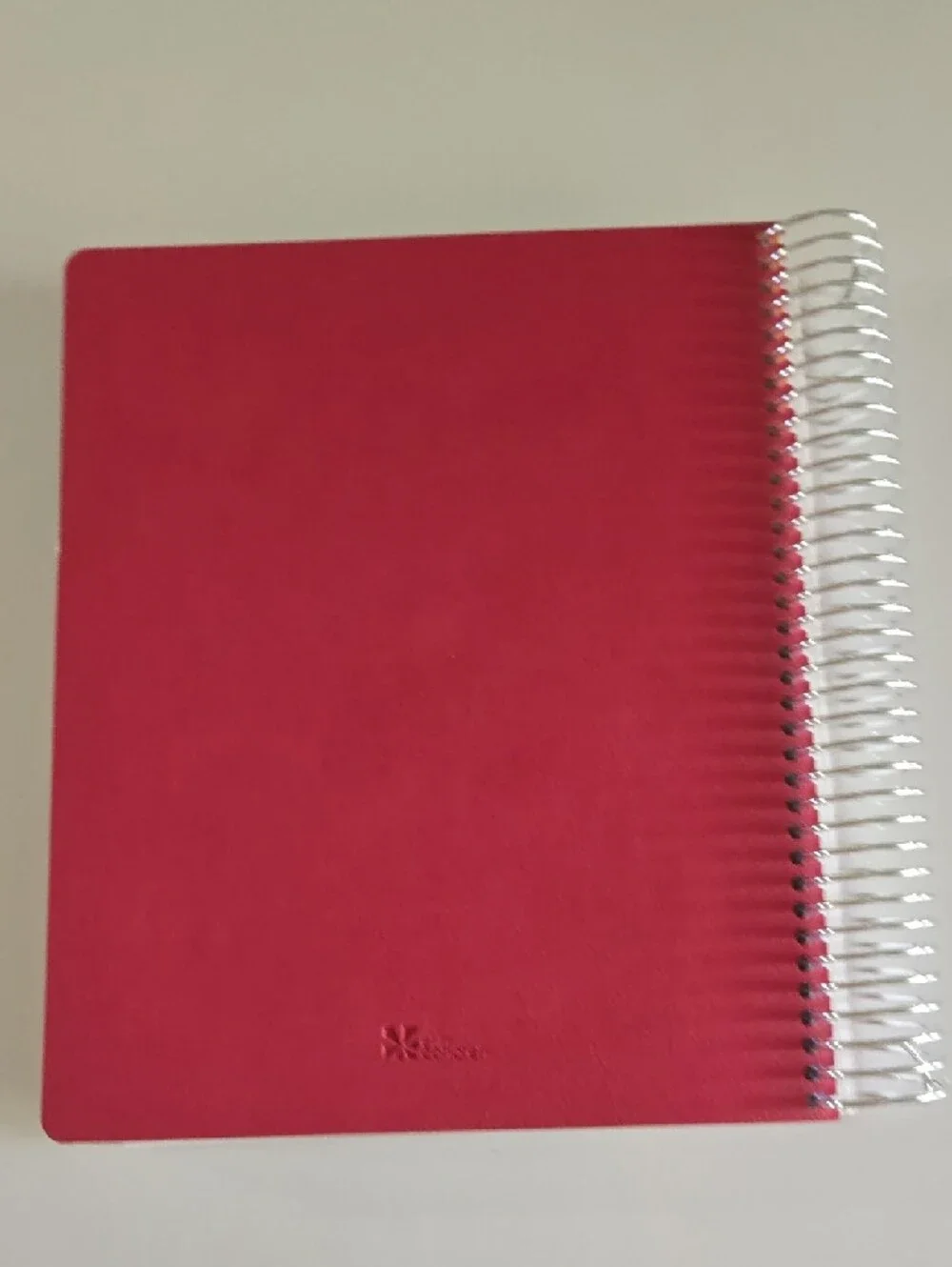 Erin Condren Hot Pink Spiral Home Office Calendar Notebook
